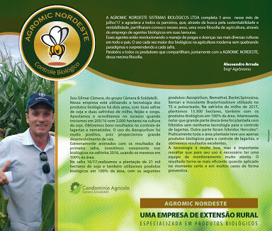 Agromic Nordeste em parceira com a Revista Nosso Estilo Agronegócio